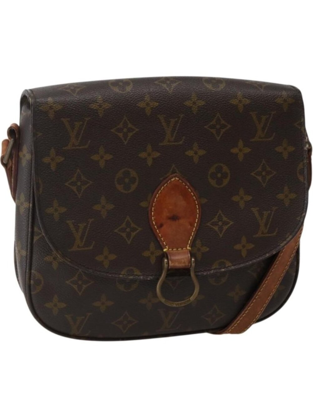 LOUIS VUITTON Monogram Saint Cloud GM Shoulder Bag M51242